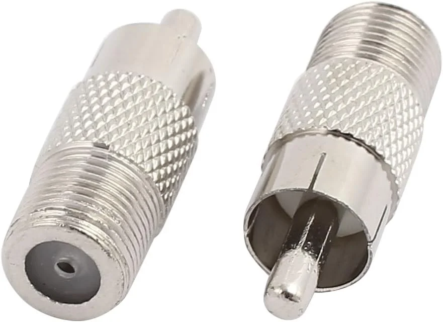 رابط اتصال صوتی و تصویری کابل مونو RCA نر 3.2 میلی متری رویلوگود، 5 عددی، رنگ نقره ای