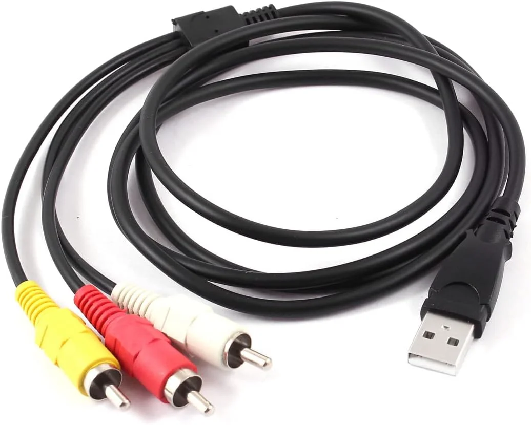 کابل صوتی و تصویری AV آداپتور USB نر به 3 RCA نر، طول 1.5 متر کابل صوتی و تصویری AV آداپتور USB نر به 3 RCA نر، طول 1.5 متر