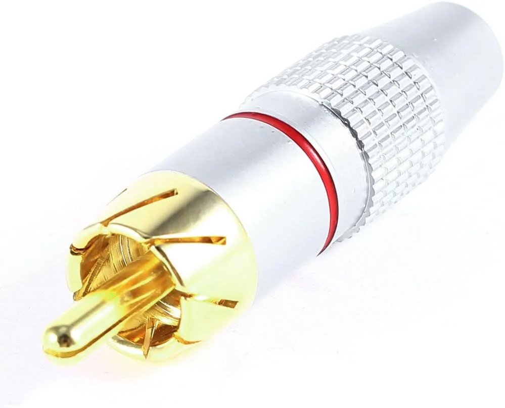 آداپتور اتصال کابل کواکسیال صوتی و تصویری RCA نری رولیکاد با رنگ نقره ای آداپتور اتصال کابل کواکسیال صوتی و تصویری RCA نری رولیکاد با رنگ نقره ای