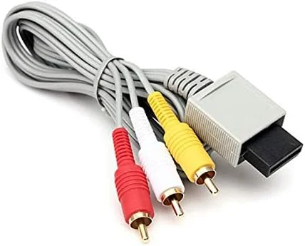 کابل AV کامپوزیت 3 RCA صوتی و تصویری SKEIDO برای نینتندو Wii