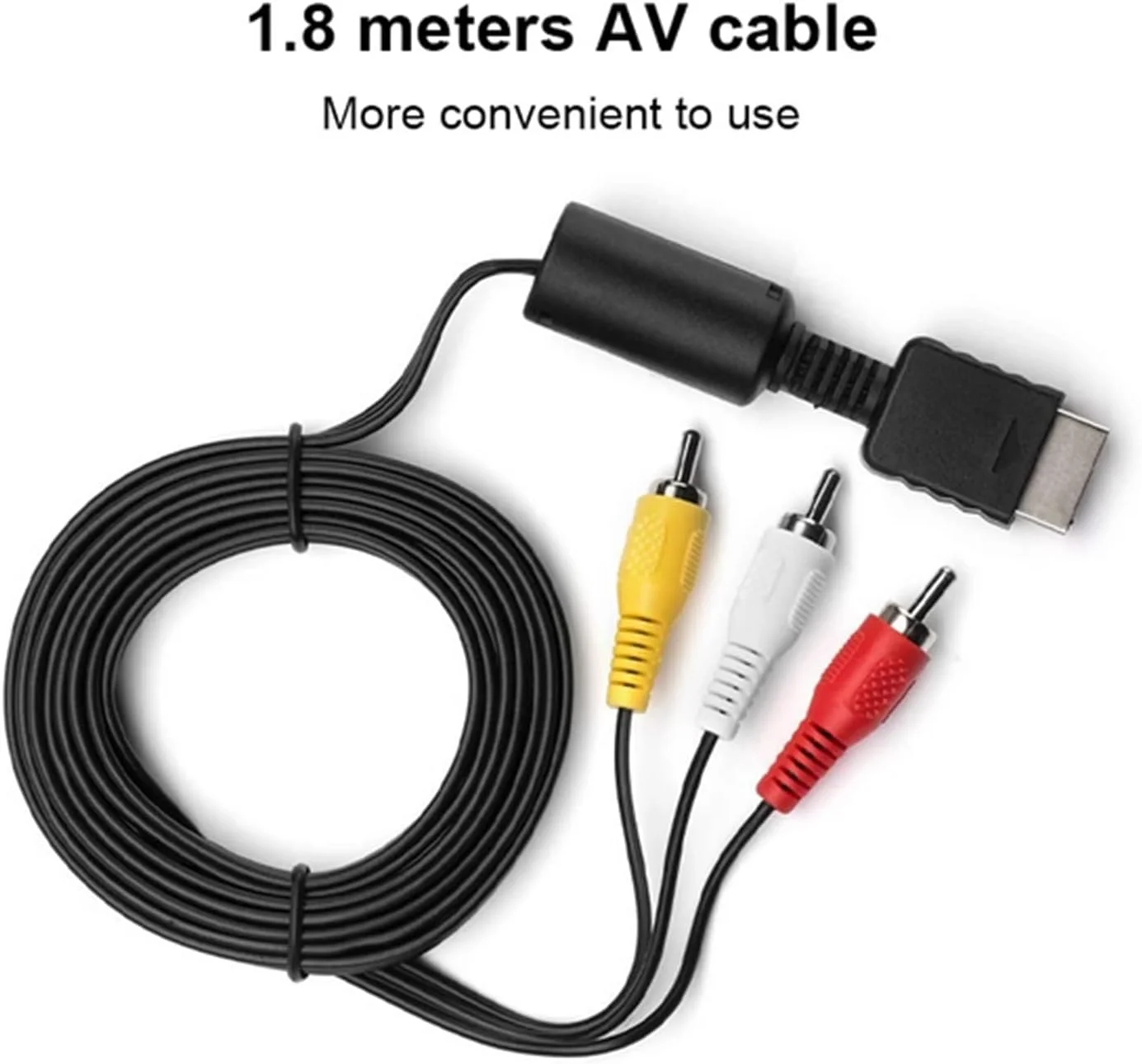 کابل صوتی و تصویری چند منظوره SKEIDO به RCA برای کنسول بازی سونی PS2 PS3 PlayStation و لوازم جانبی کامپیوتر