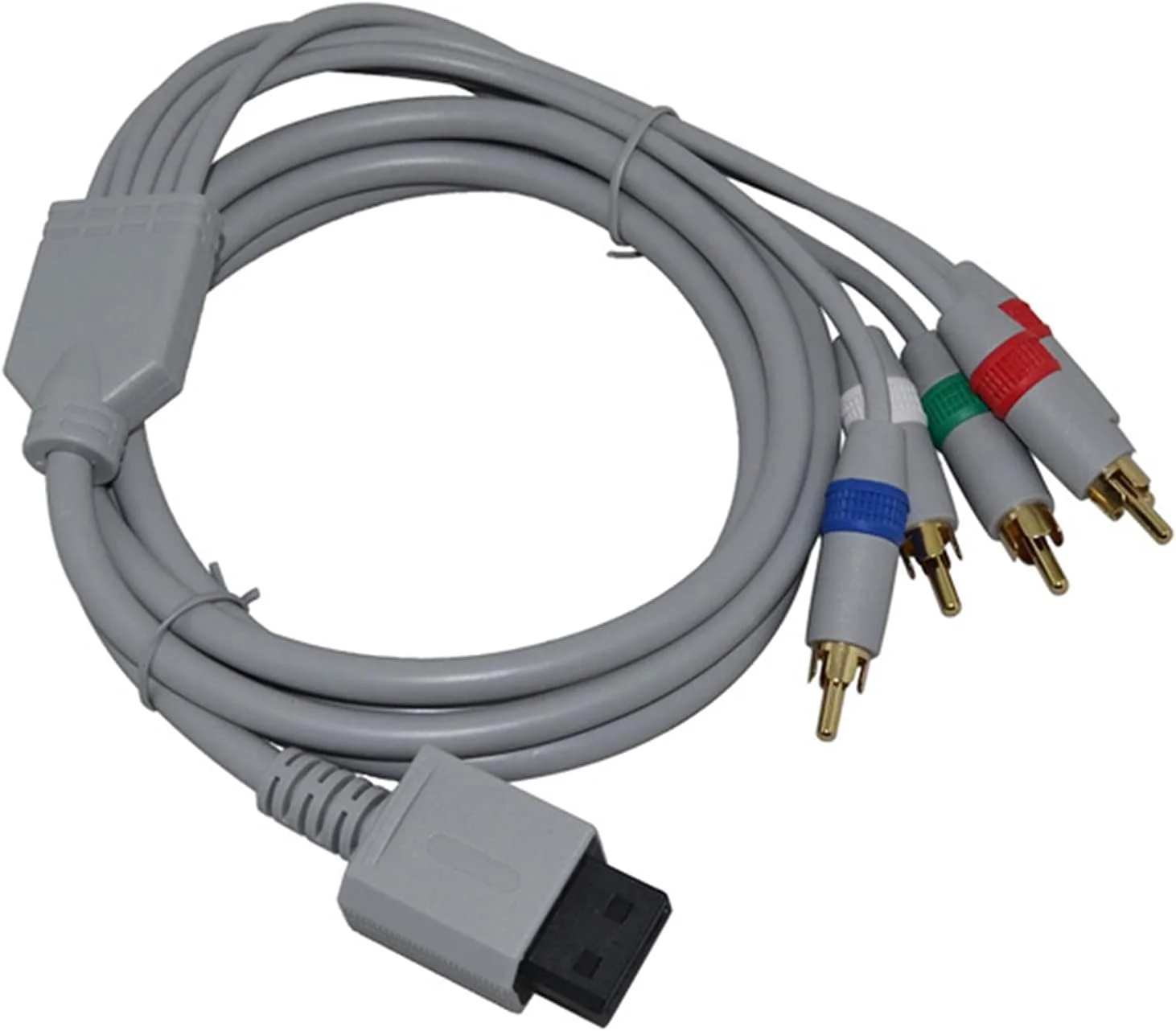 کابل کامپوننت 1080P HDTV صدا و تصویر AV 5RCA، سیم آداپتور تبدیل بازی برای لوازم جانبی نینتندو Wii