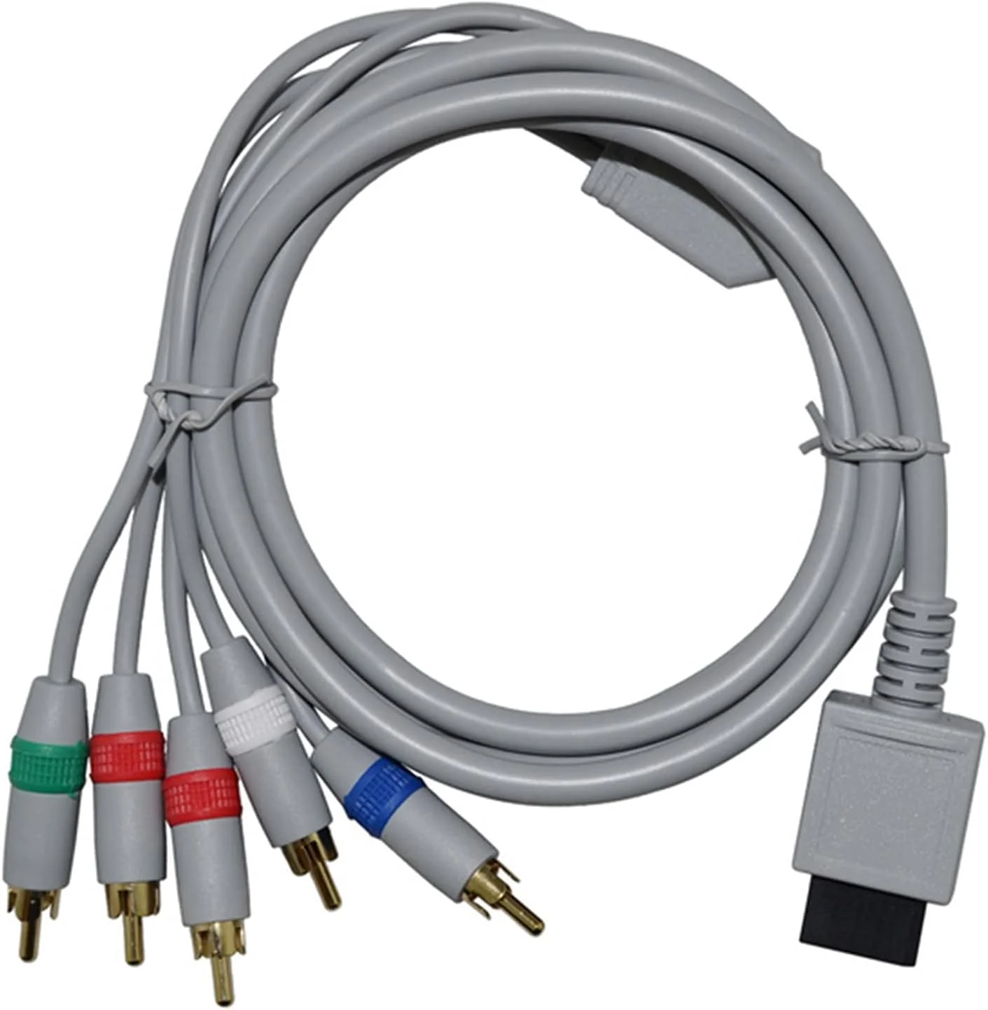 کابل کامپوننت 1080P HDTV صدا و تصویر AV 5RCA، سیم آداپتور تبدیل بازی برای لوازم جانبی نینتندو Wii