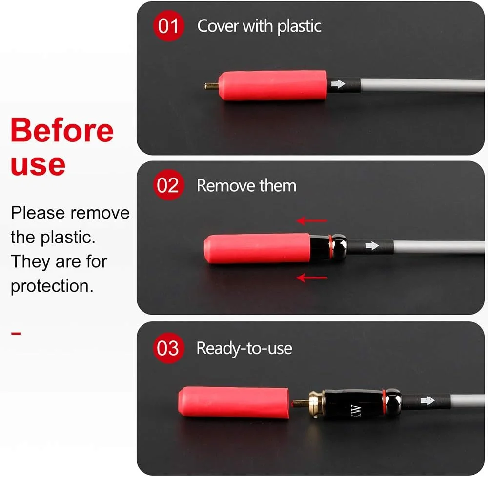 کابل ساب ووفر SKW RAC به RCA OFC، محافظ چندگانه با مس بدون اکسیژن برای سیستم های HiFi (1 متر، خاکستری) کابل ساب ووفر SKW RAC به RCA OFC، محافظ چندگانه با مس بدون اکسیژن برای سیستم های HiFi (1 متر، خاکستری)