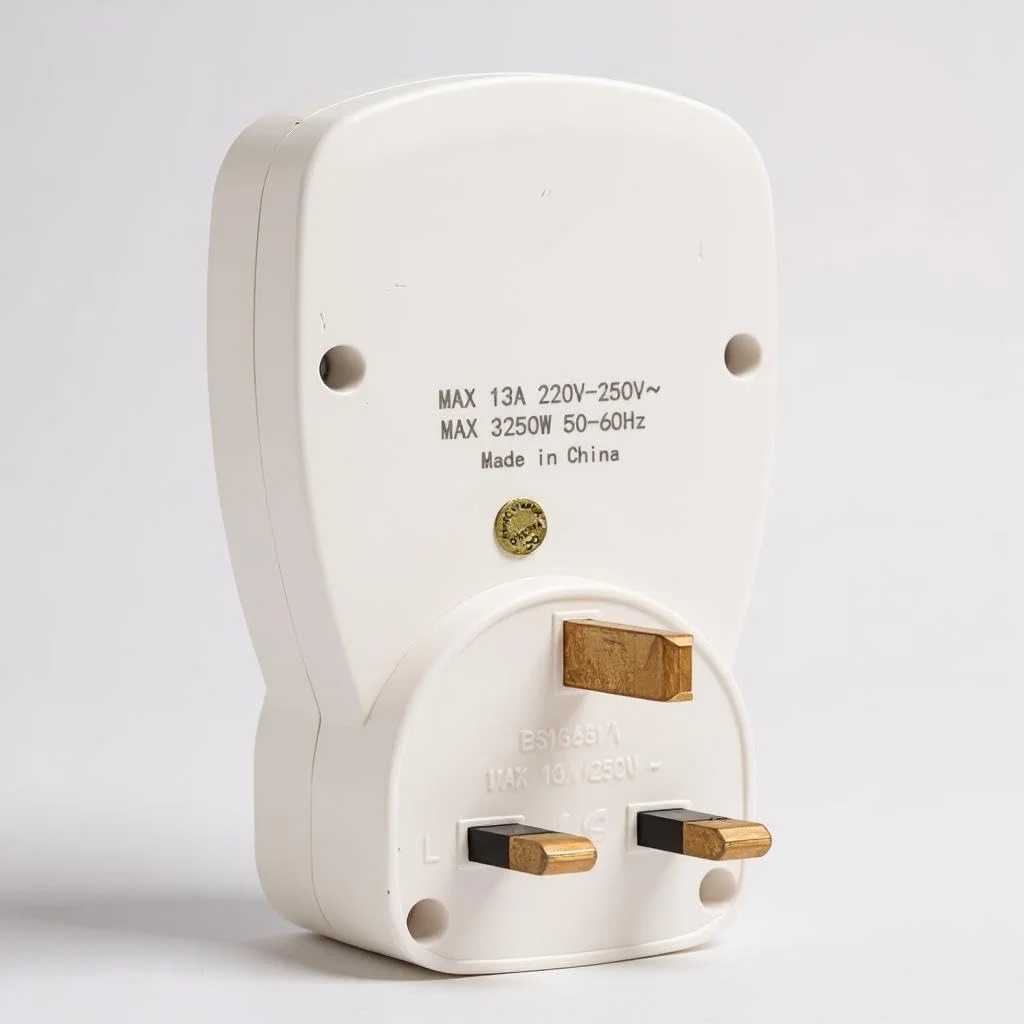 محافظ ولتاژ اتوماتیک تلویزیون ترمیناتور TVP-13A، محافظ برق 13 آمپر برای تلویزیون و لوازم الکترونیکی، قطع برق زیر 100 ولت و بالای 250 ولت، پاسخ سریع 8/20µs، محافظت از لوازم خانگی و اداری - سفید