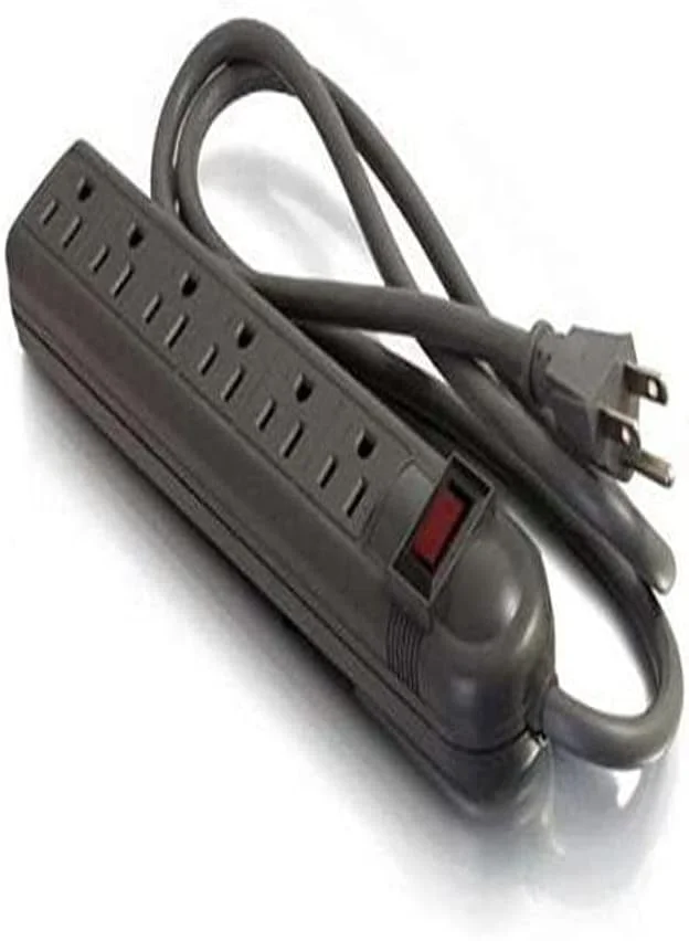 محافظ برق 6 پورت C2G 29300، مشکی