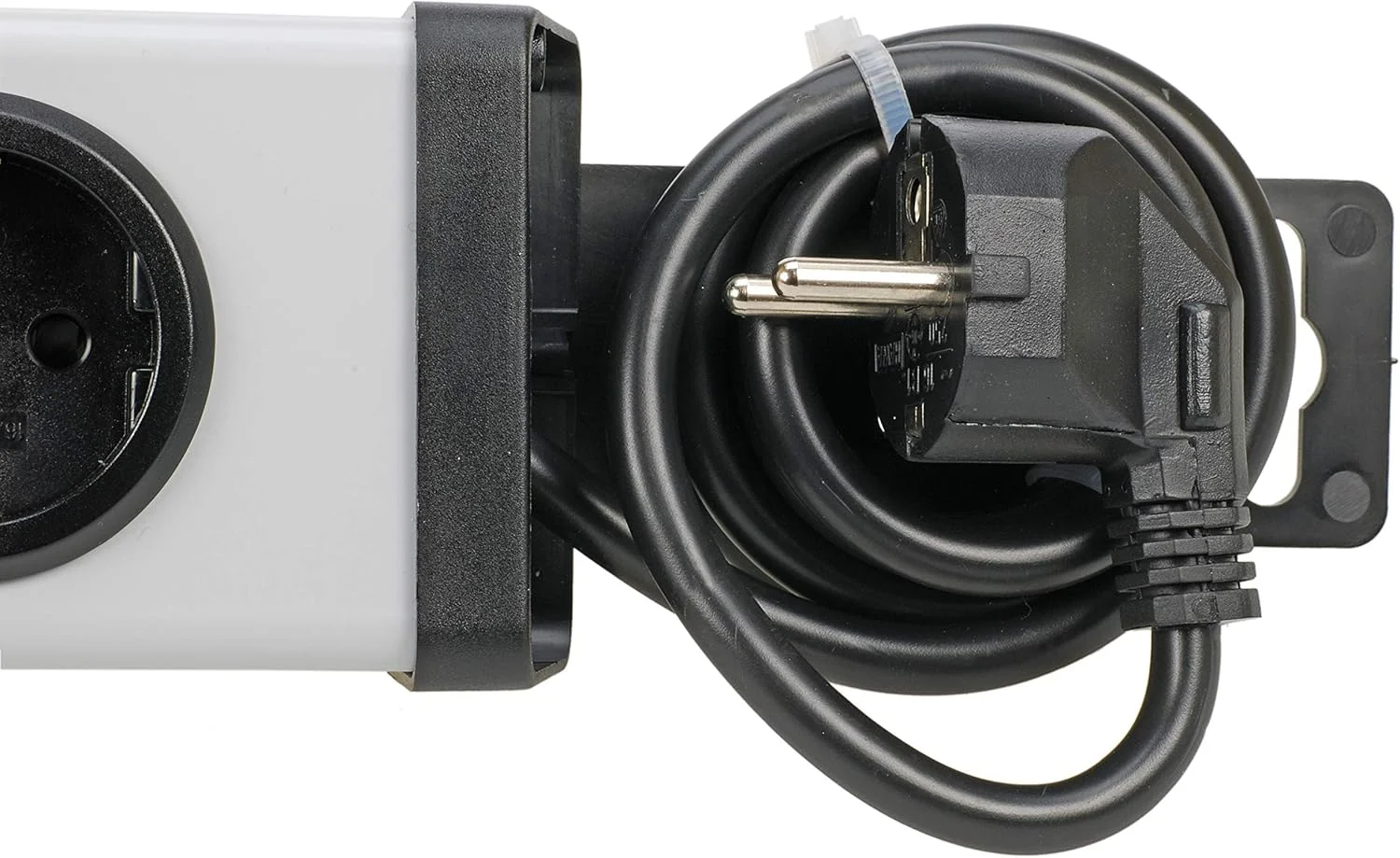 Ehmann 0201x00112301 محافظ برق با کلید 11 خانه خاکستری، بسته 1 عددی