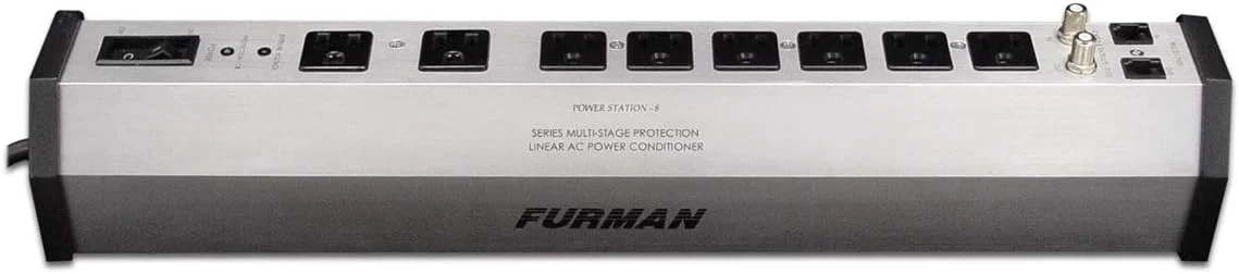Furman PST-8 - محافظ برق (نقره ای، C-UL)
