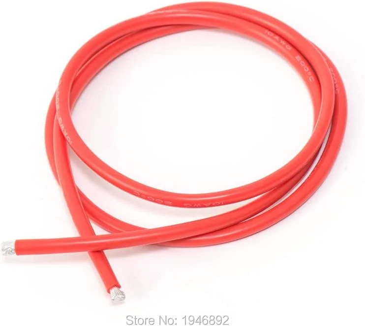 AETOOL - Improv - سیم سیلیکونی انعطاف پذیر کابل RC گیج 14AWG 400/0.08TS قطر خارجی 3.5 میلی متر سیم مسی قلع اندود سیم هواپیمای مدل 2 میلی متر مربع (1 متر سبز 14AWG) AETOOL - Improv - سیم سیلیکونی انعطاف پذیر کابل RC گیج 14AWG 400/0.08TS قطر خارجی 3.5 میلی متر سیم مسی قلع اندود سیم هواپیمای مدل 2 میلی متر مربع (1 متر سبز 14AWG)