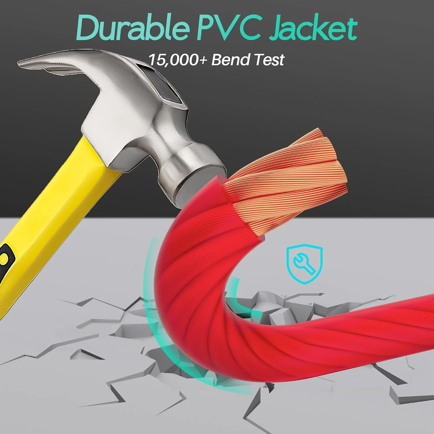 سیم گیج 0 (4.5 متر هر کدام، قرمز/مشکی)، آلومینیوم روکش مس، سیم خودرویی اصلی، سیم برق و اتصال بدنه آمپلی فایر خودرو 1/0، بلندگوی صوتی خودرو، آمپلی فایر، قرمز شفاف، با 10 عدد وارنیش حرارتی سیم گیج 0 (4.5 متر هر کدام، قرمز/مشکی)، آلومینیوم روکش مس، سیم خودرویی اصلی، سیم برق و اتصال بدنه آمپلی فایر خودرو 1/0، بلندگوی صوتی خودرو، آمپلی فایر، قرمز شفاف، با 10 عدد وارنیش حرارتی