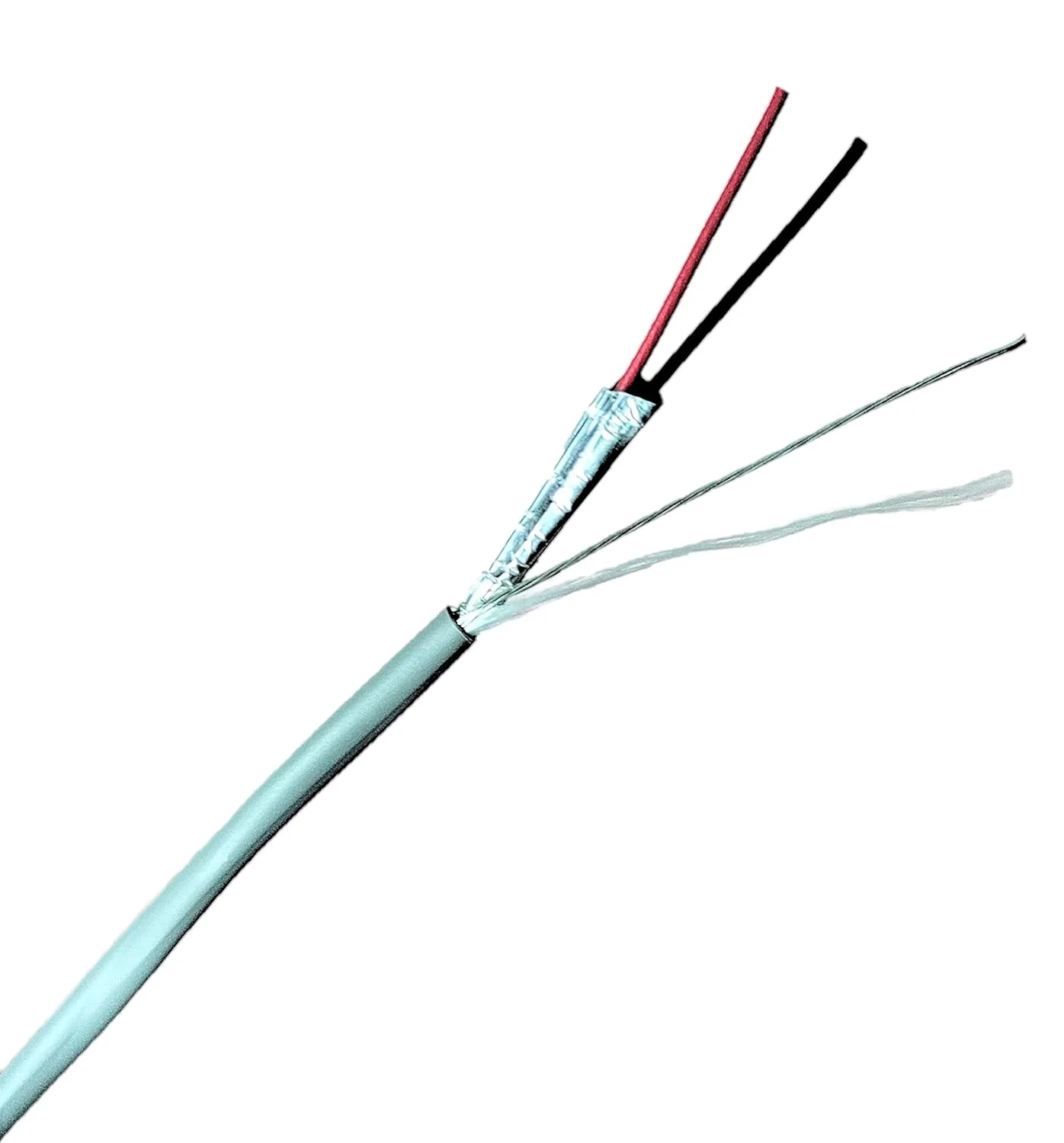 کابل شیلددار BELDEN 5500FE - دو رشته سیم مسی لخت افشان 22 AWG، 305 متر