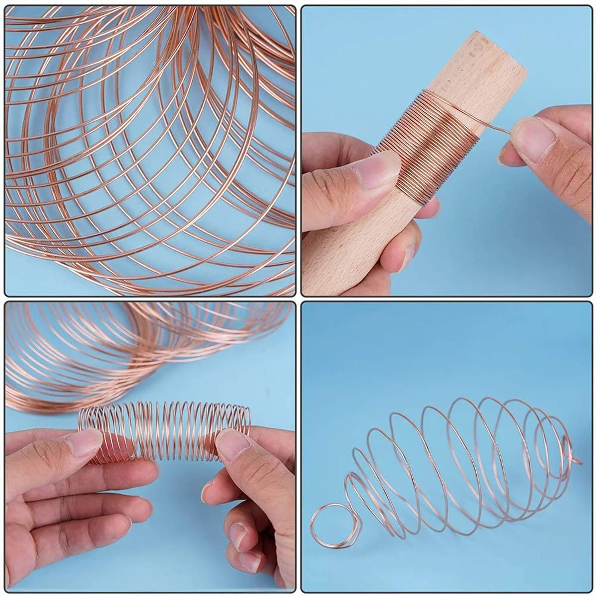 سیم مسی با خلوص بالا، رسانایی الکتریکی و حرارتی عالی 6mmx1m, 6mmx1m