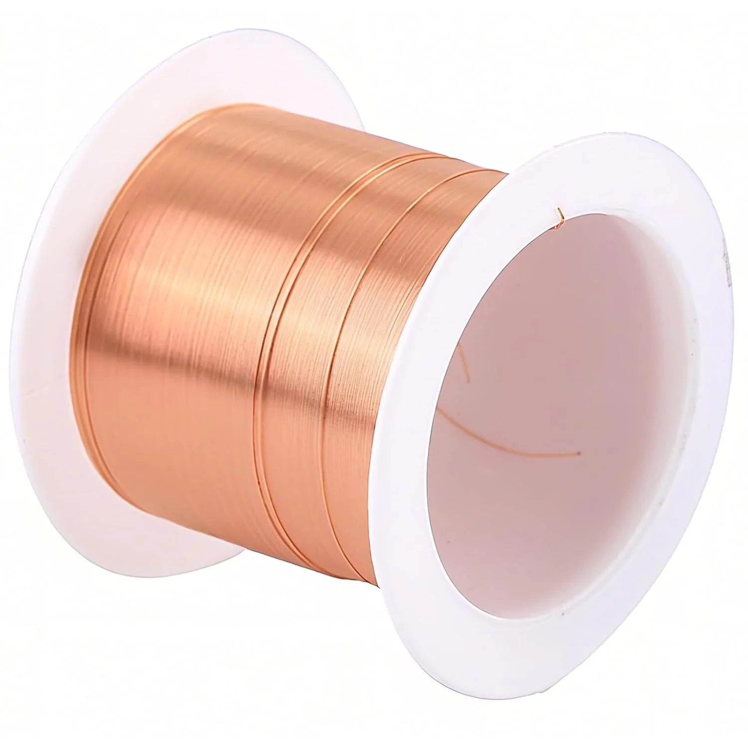 سیم مسی روکش دار 0.3 میلی متر * 20 متر، سیم مغناطیسی سیم پیچ مقاوم در برابر درجه حرارت بالا برای موتور ژنراتور