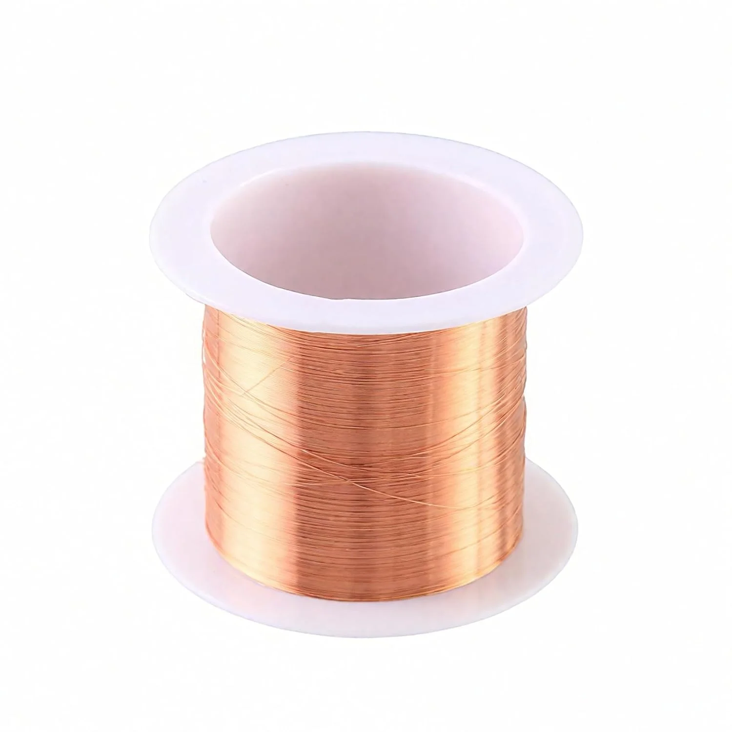 سیم مسی روکش دار 0.3 میلی متر * 20 متر، سیم مغناطیسی سیم پیچ مقاوم در برابر درجه حرارت بالا برای موتور ژنراتور