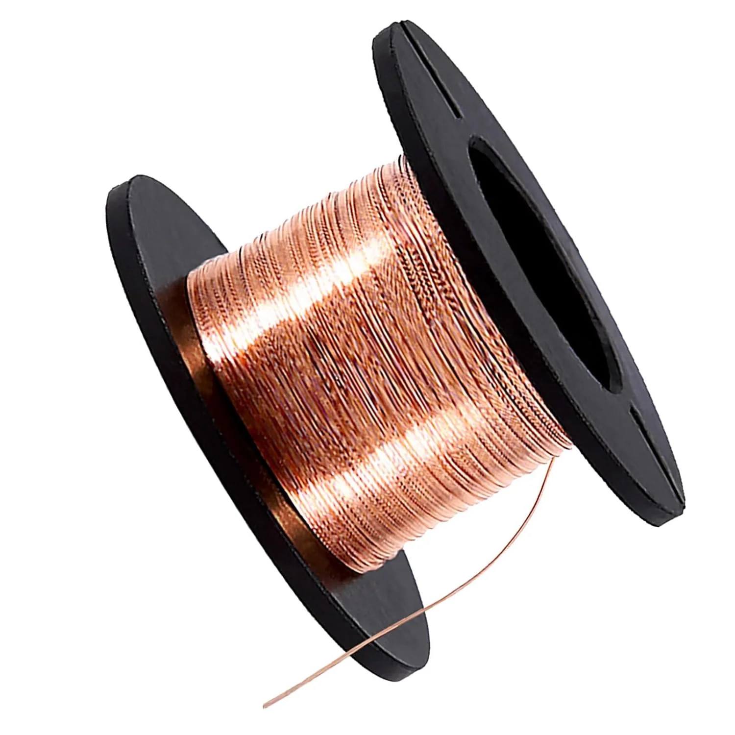 سیم مسی لعاب دار گشیدا یونیر 5 عددی 0.1 میلی متر 15 متر سیم مغناطیسی سیم پیچ مسی لعاب دار