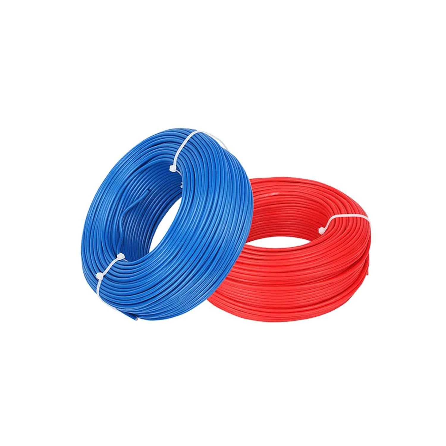 سیم مسی عایق دار قرمز و آبی | قطر 1 میلی متر | طول 25 متر در هر رول | کابل روکش دار تک هسته ای مسی | ایده آل برای لوازم الکترونیکی و برقی (قرمز و آبی) سیم مسی عایق دار قرمز و آبی | قطر 1 میلی متر | طول 25 متر در هر رول | کابل روکش دار تک هسته ای مسی | ایده آل برای لوازم الکترونیکی و برقی (قرمز و آبی)