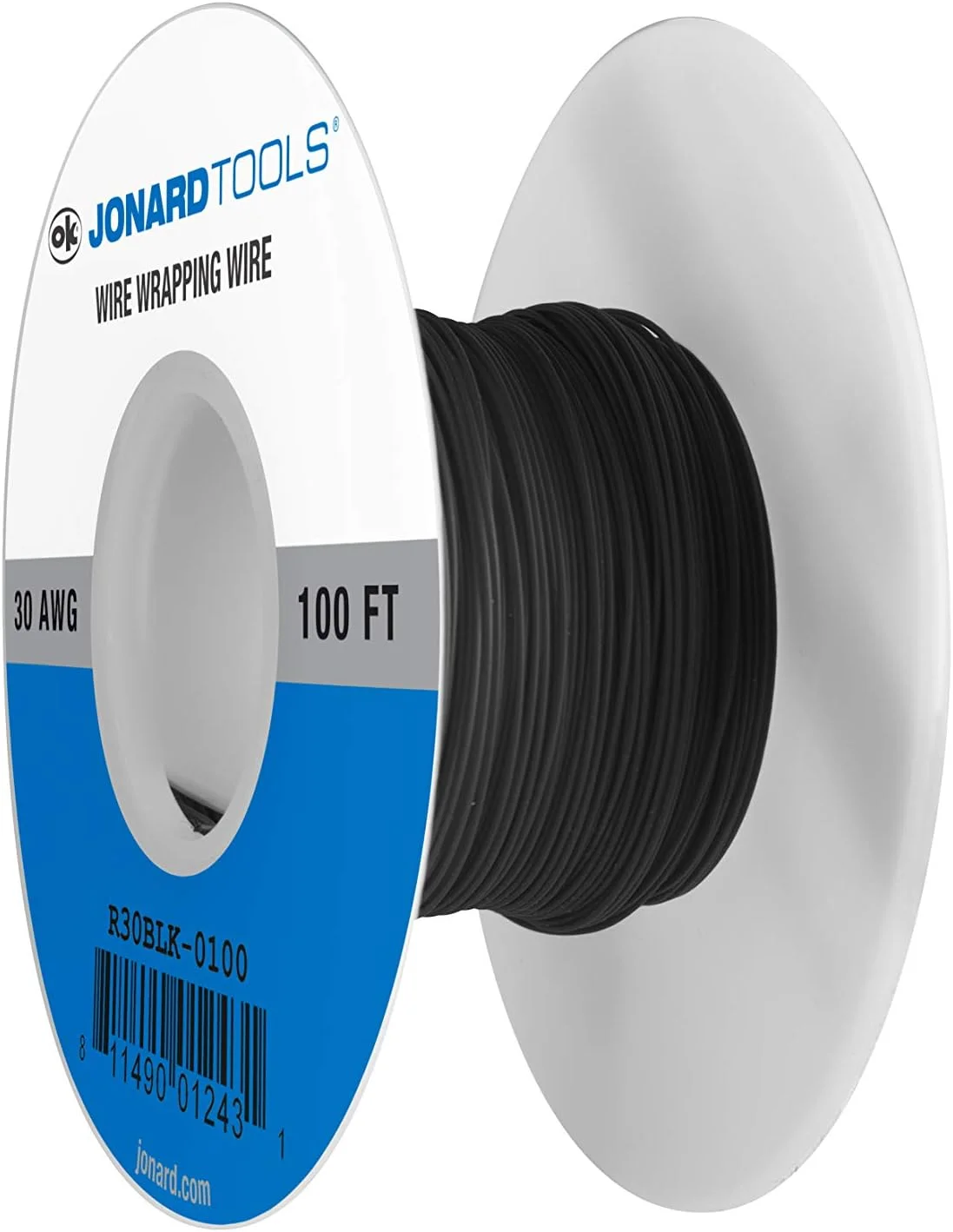 سیم مسی کینار عایق مشکی Jonard Tools (سایز 30 AWG، طول 30 متر) - مدل R30BLK-0100 سیم مسی کینار عایق مشکی Jonard Tools (سایز 30 AWG، طول 30 متر) - مدل R30BLK-0100