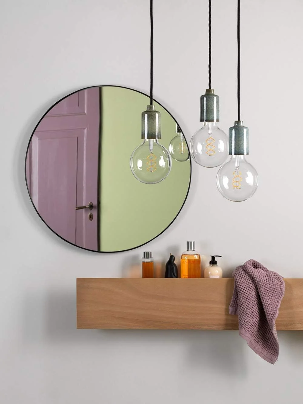 کابل پارچه ای گرد سبک Klartext برای روشنایی، 3 × 0.75 میلی متر، مشکی، 3 متر. حداکثر ایمنی ضد شوک!