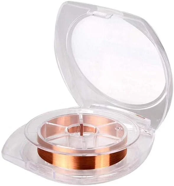 سیم مسی روکش دار پلی یورتان نئوچی، 0.01 میلی متر، 120 متر، مناسب برای لحیم کاری و اتصال قطعات آیفون سیم مسی روکش دار پلی یورتان نئوچی، 0.01 میلی متر، 120 متر، مناسب برای لحیم کاری و اتصال قطعات آیفون