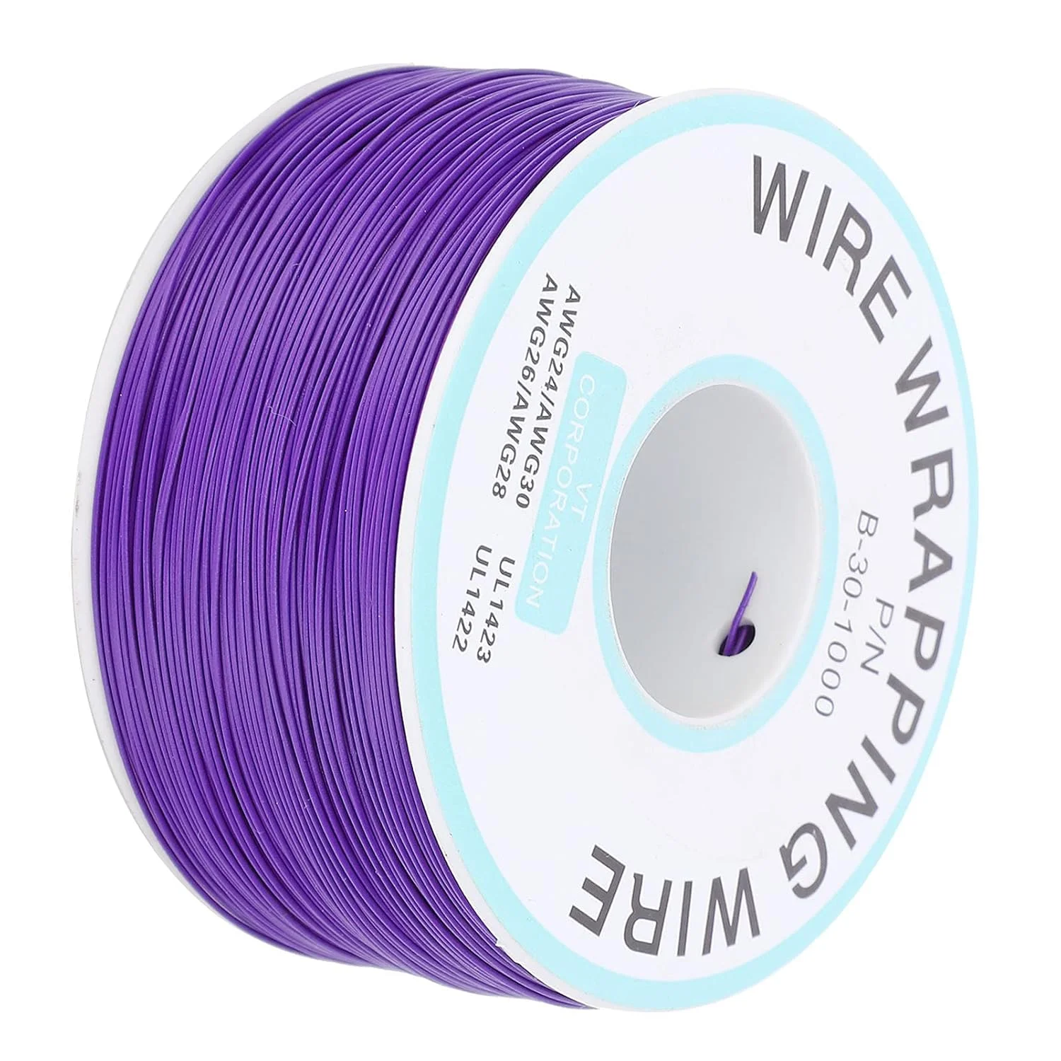 سیم مسی قلع اندود تک رشته، سیم مسی قلع اندود، سیم اتصال الکترونیکی مسی برای لحیم کاری بردهای مدار (بنفش) سیم مسی قلع اندود تک رشته، سیم مسی قلع اندود، سیم اتصال الکترونیکی مسی برای لحیم کاری بردهای مدار (بنفش)