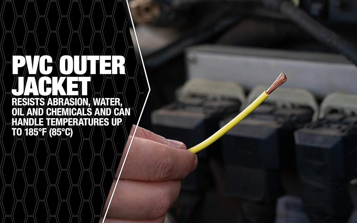 سیم اصلی Southwire 55668323، گیج 16، زرد سیم اصلی Southwire 55668323، گیج 16، زرد