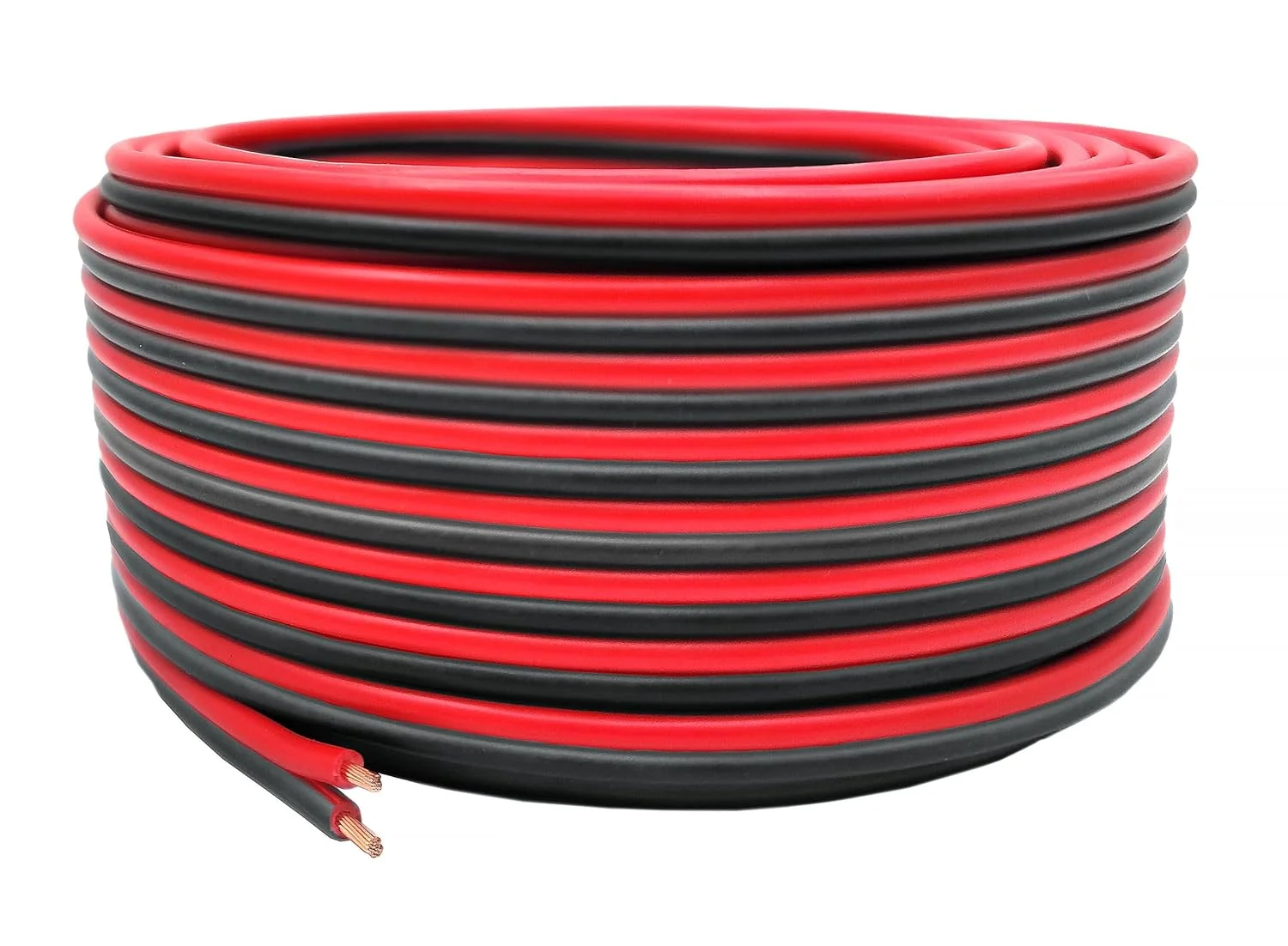 سیم زیپی قرمز و مشکی 16 AWG 100% مس | کابل اف سی بافته 16 گیج برای دوربین خودرو، سیستم صوتی ماشین، آمپلی فایر، ساب ووفر، تریلر، اتصال از راه دور، جایگزینی سیم کشی اصلی چراغ ال ای دی (100 فوت) سیم زیپی قرمز و مشکی 16 AWG 100% مس | کابل اف سی بافته 16 گیج برای دوربین خودرو، سیستم صوتی ماشین، آمپلی فایر، ساب ووفر، تریلر، اتصال از راه دور، جایگزینی سیم کشی اصلی چراغ ال ای دی (100 فوت)