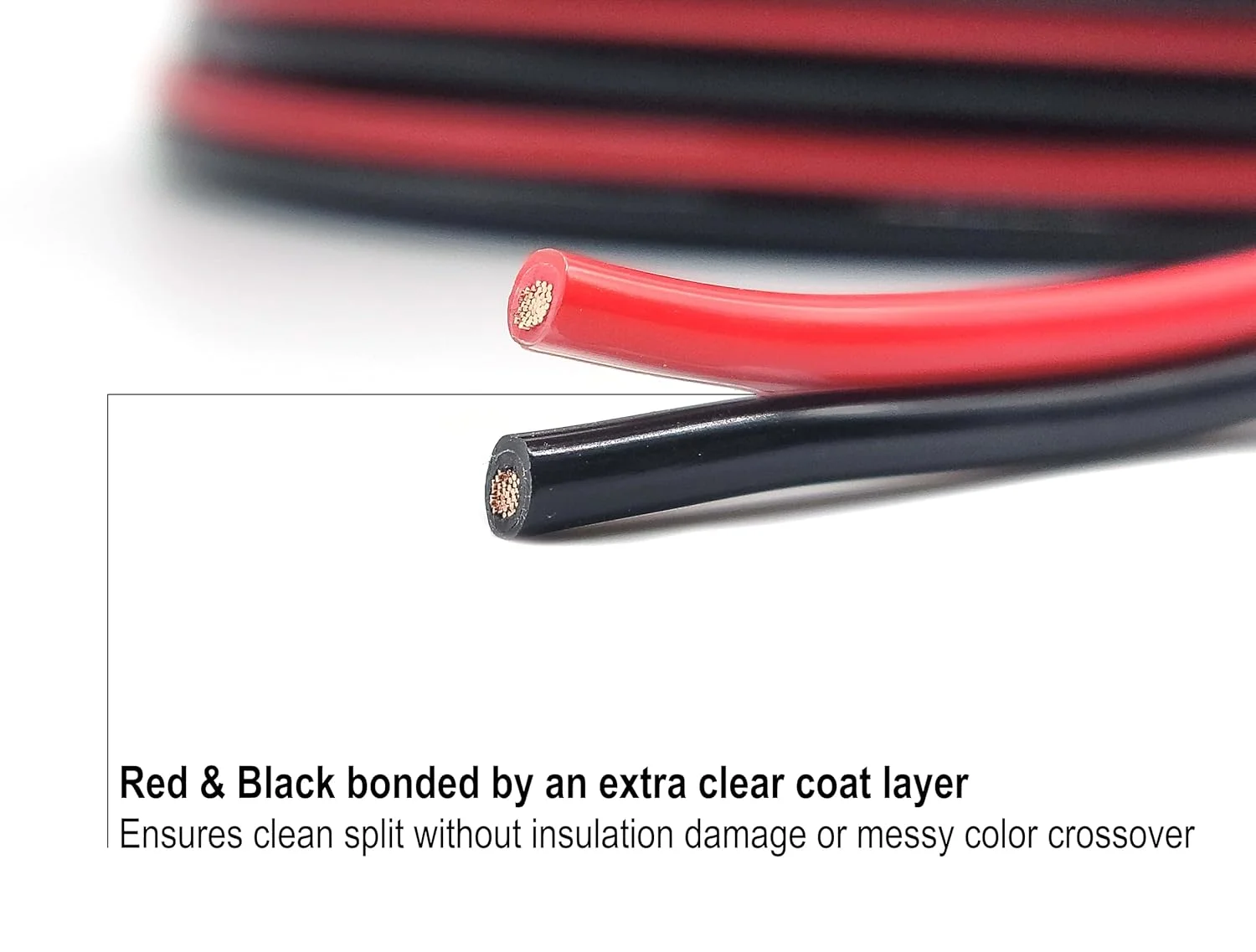 سیم زیپی قرمز و مشکی 16 AWG 100% مس | کابل اف سی بافته 16 گیج برای دوربین خودرو، سیستم صوتی ماشین، آمپلی فایر، ساب ووفر، تریلر، اتصال از راه دور، جایگزینی سیم کشی اصلی چراغ ال ای دی (100 فوت) سیم زیپی قرمز و مشکی 16 AWG 100% مس | کابل اف سی بافته 16 گیج برای دوربین خودرو، سیستم صوتی ماشین، آمپلی فایر، ساب ووفر، تریلر، اتصال از راه دور، جایگزینی سیم کشی اصلی چراغ ال ای دی (100 فوت)
