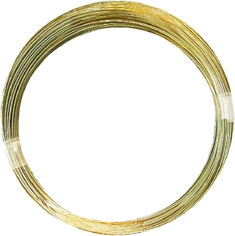 سیم برنجی 0.6 میلی‌متری، رول 20 متری SC