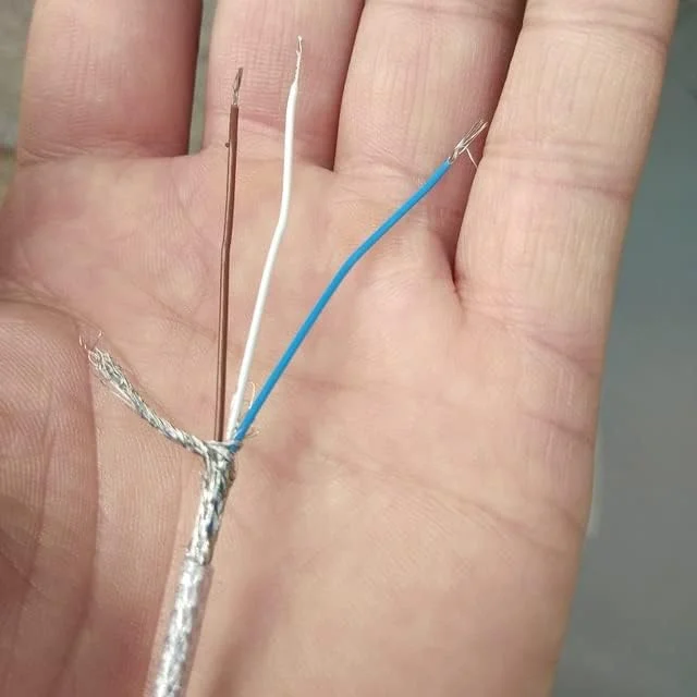 AETOOL - Improv - سیم برق چراغ روشنایی با روکش بافته شده شفاف 24AWGx2C+ طناب سیم فولادی یا 26AWG*3C (1000 متر، 26AWGX3C) AETOOL - Improv - سیم برق چراغ روشنایی با روکش بافته شده شفاف 24AWGx2C+ طناب سیم فولادی یا 26AWG*3C (1000 متر، 26AWGX3C)