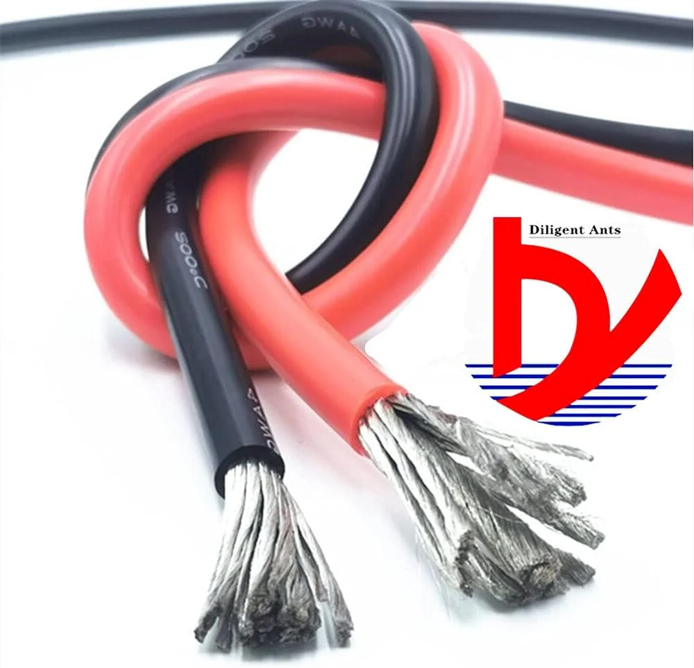 AETOOL - Improv - سیم خط باتری آر سی 10 متری 20 متری 30 متری 40 متری 16AWG 14AWG 12AWG 10AWG مقاوم در برابر حرارت سیم سیلیکونی نرم (Auburn 30m)