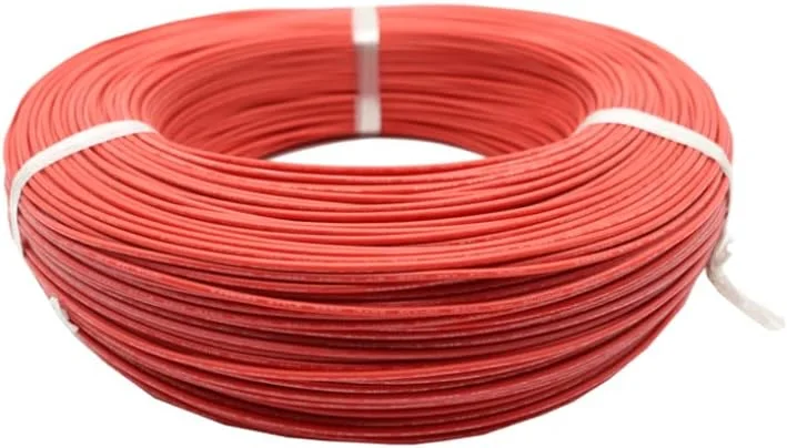 سیم برق الکترونیکی سیلیکونی مقاوم در برابر حرارت بالا AETOOL - Improv - 20 АWG، سیم مسی قلع اندود برای تجهیزات الکترونیکی روشنایی - UL3135 Awg20 (قهوه ای 10 متر)