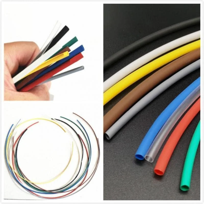 AETOOL - Improv - لوله روکش حرارتی 7 رنگ، سیم و کابل با نسبت 2:1 (مشکی 18mm x 2m)