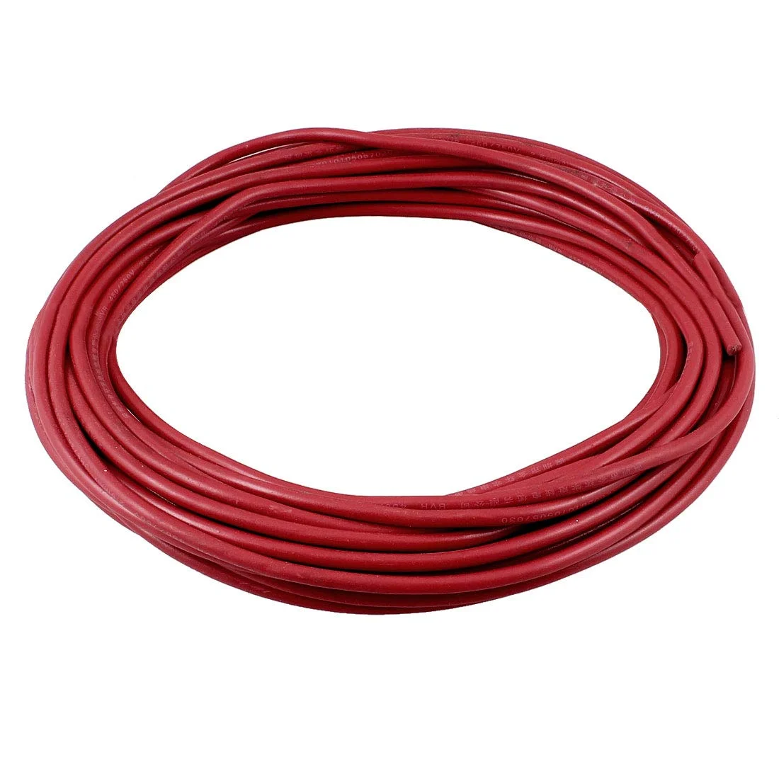 سیم برق انعطاف پذیر با روکش PVC قرمز (انتقال) و هادی مسی 4mm2، طول 10 متر سیم برق انعطاف پذیر با روکش PVC قرمز (انتقال) و هادی مسی 4mm2، طول 10 متر