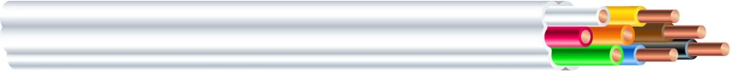 سیم ترموستات کلمن کابل 553080407، مس لخت جامد CL2، 18/8، 250 فوت