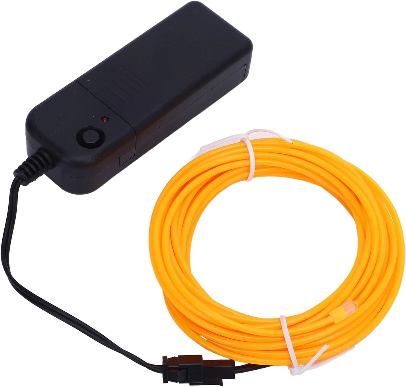 سیم نئون نارنجی 5 متری مناسب برای مهمانی، جشنواره، بار، سیم دستی نارنجی 5 متری، نور نئون انعطاف پذیر