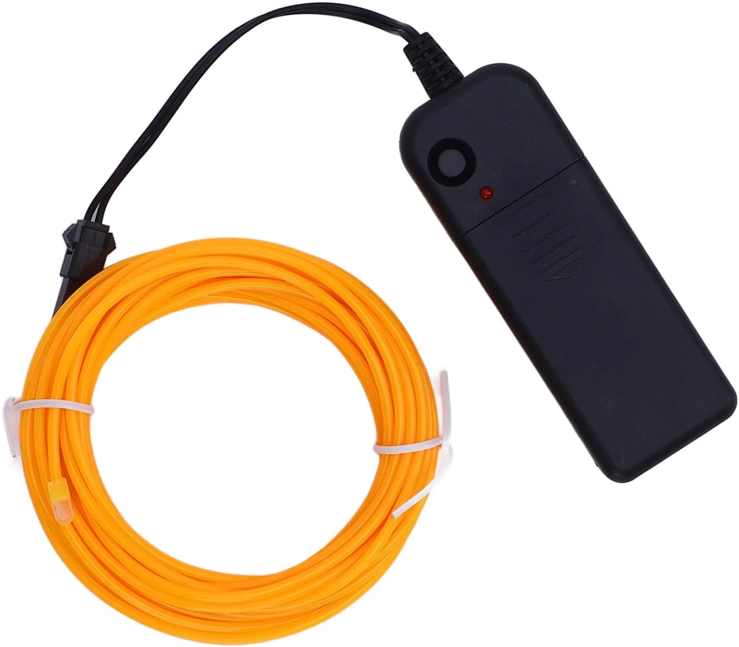 سیم نئون نارنجی 5 متری مناسب برای مهمانی، جشنواره، بار، سیم دستی نارنجی 5 متری، نور نئون انعطاف پذیر