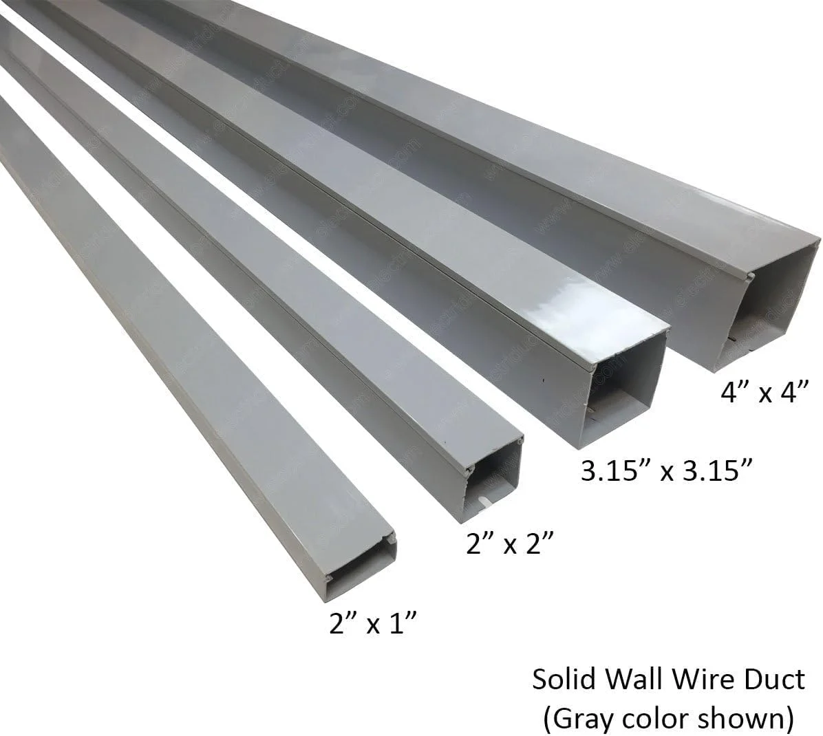 داکت سیم کشی دیواری سخت الکتریکت 2" x 2" - 25 شاخه (یک بسته کامل) - طول کل: 50 متر - مشکی داکت سیم کشی دیواری سخت الکتریکت 2" x 2" - 25 شاخه (یک بسته کامل) - طول کل: 50 متر - مشکی