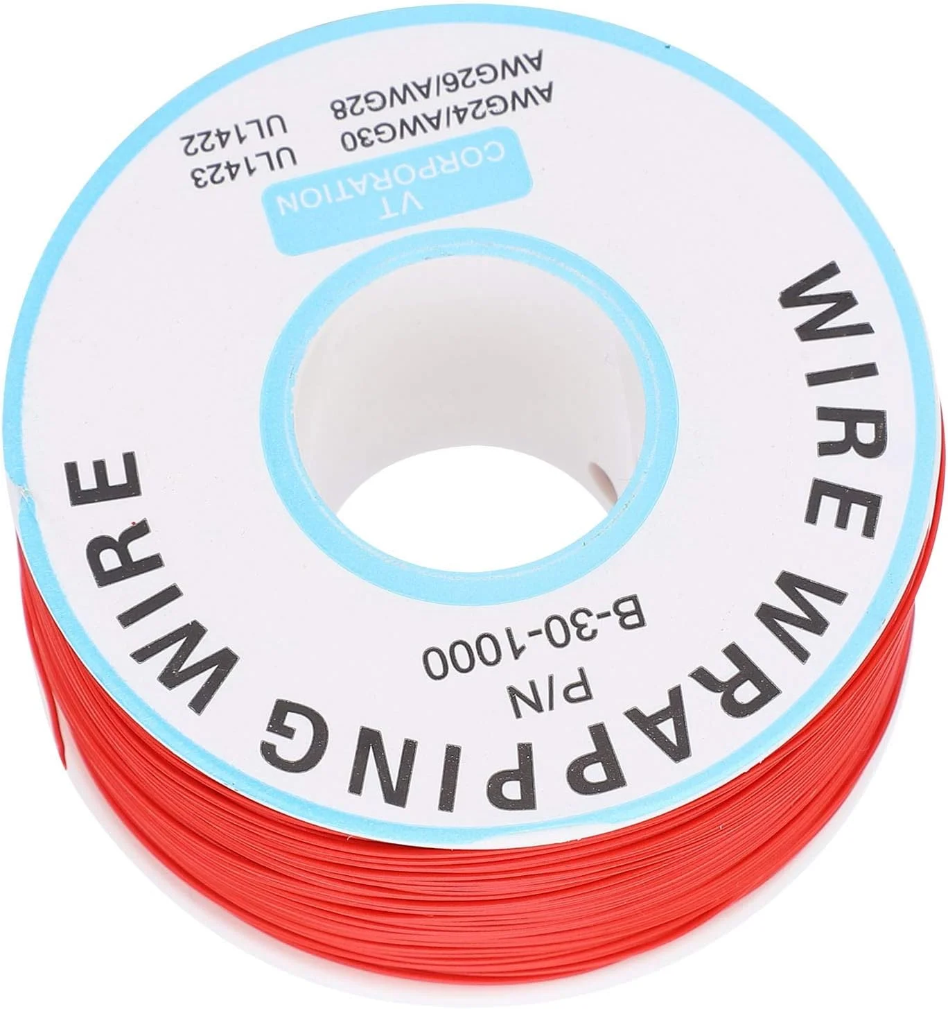 سیم‌های اتصال هسته جامد، کابل جامد مسی قلع اندود شده، اثرات اکسیداسیون، برای کیت سیم اتصال DIY (قرمز)