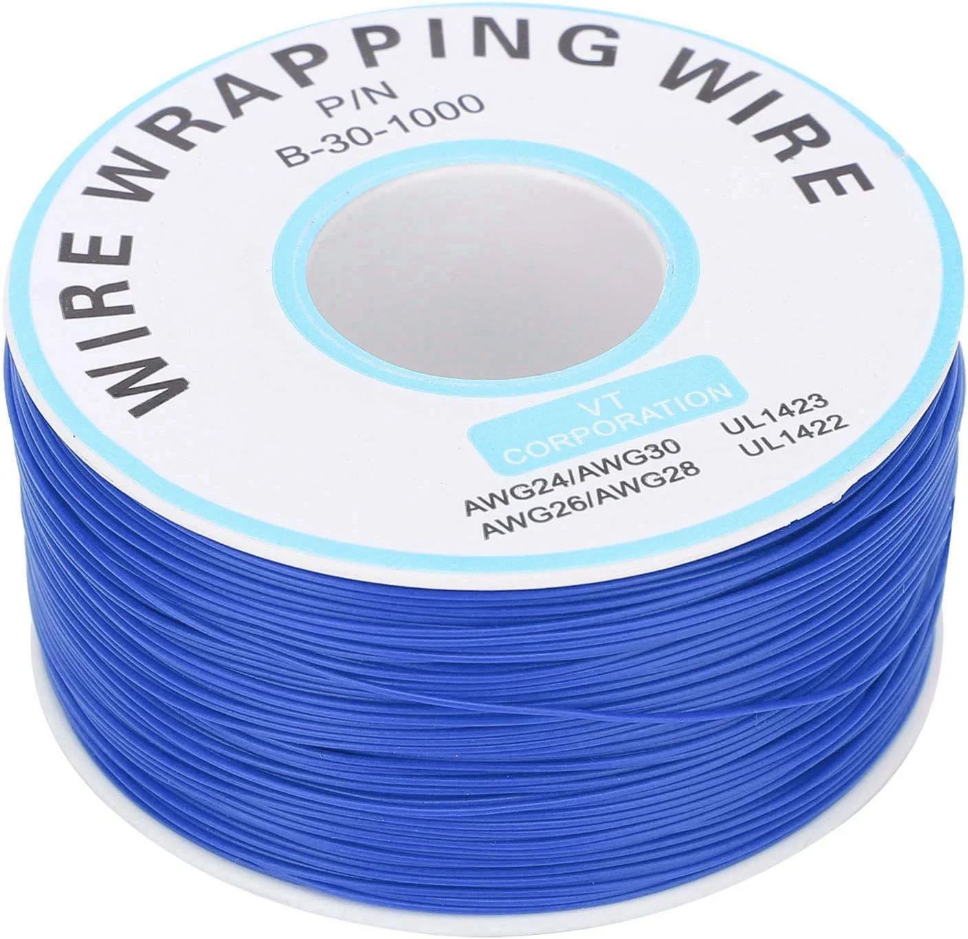 سیم های اتصال هسته جامد، کابل جامد مسی قلع اندود شده، اثرات اکسیداسیون، برای کیت سیم اتصال DIY (آبی)