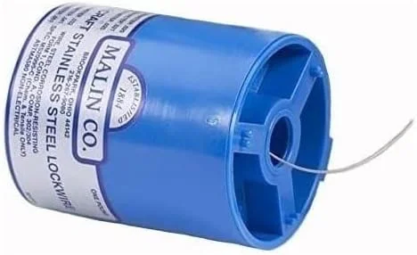 سیم قفل فولاد ضد زنگ مالین - MS20995C، قطر 0.041 اینچ، مدل 70 متری