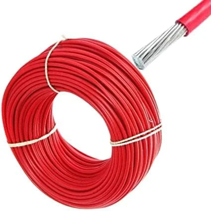 سیم تک هسته آلومینیومی با روکش PVC لیتوست (2.5 میلی‌متر مربع، طول - 90 متر)