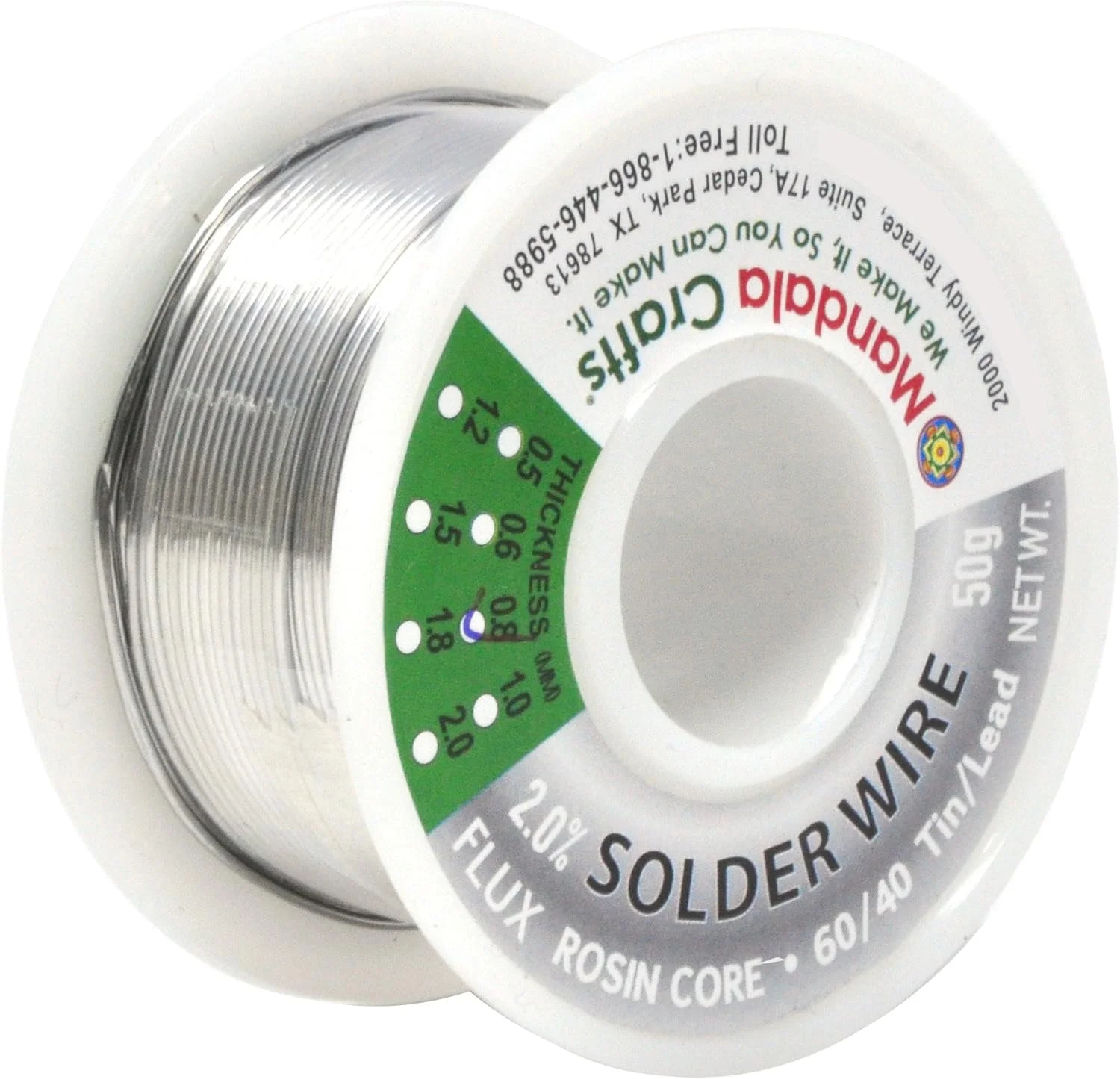 سیم لحیم 60/40 با فلاکس لحیم کاری - 50 گرم 0.8 میلی متر مغز قلع دار برای الکترونیک - سیم لحیم کاری قلع سرب 60-40 برای شیشه های رنگی سیم لحیم 60/40 با فلاکس لحیم کاری - 50 گرم 0.8 میلی متر مغز قلع دار برای الکترونیک - سیم لحیم کاری قلع سرب 60-40 برای شیشه های رنگی