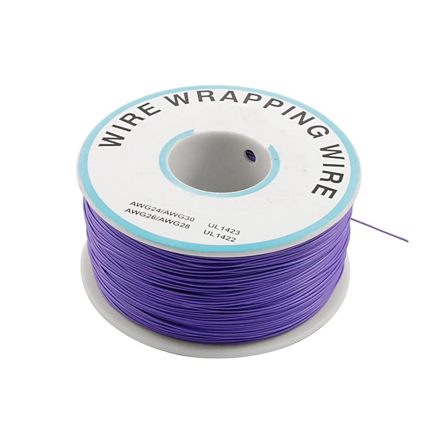 سیم الکترونیکی Melfi B -30-1000 با گیج 30 AWG - کابل 250 متری هسته جامد مسی قلع اندود شده برای بردهای مدار، برد بورد، تعمیرات جامپر و نمونه سازی سریع (رنگ بنفش) سیم الکترونیکی Melfi B -30-1000 با گیج 30 AWG - کابل 250 متری هسته جامد مسی قلع اندود شده برای بردهای مدار، برد بورد، تعمیرات جامپر و نمونه سازی سریع (رنگ بنفش)