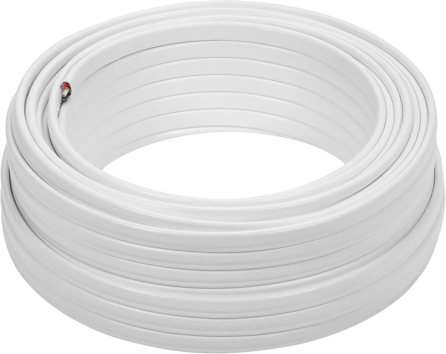 سیم برق مسی جامد ماکسیما 14/3 سفید NM-B، کابل روکش دار غیر فلزی، 600 ولت، سیم کشی مسکونی، مدارهای انشعاب برای روشنایی تک قطبی، پریزها و کلیدها، 30 متر سیم برق مسی جامد ماکسیما 14/3 سفید NM-B، کابل روکش دار غیر فلزی، 600 ولت، سیم کشی مسکونی، مدارهای انشعاب برای روشنایی تک قطبی، پریزها و کلیدها، 30 متر