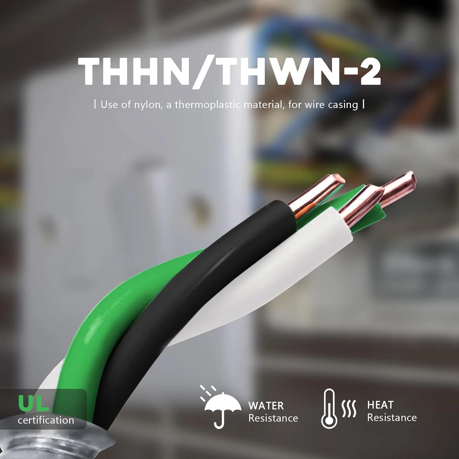 کابل MC، ۱۰۰ فوت، نوع ۱۴/۲، کابل روکش فلزی جامد MC با زره آلومینیومی، هادی های مسی جامد رشته ای، کابل های MC برای مصارف داخلی، خارجی، تجاری، صنعتی، سازمانی