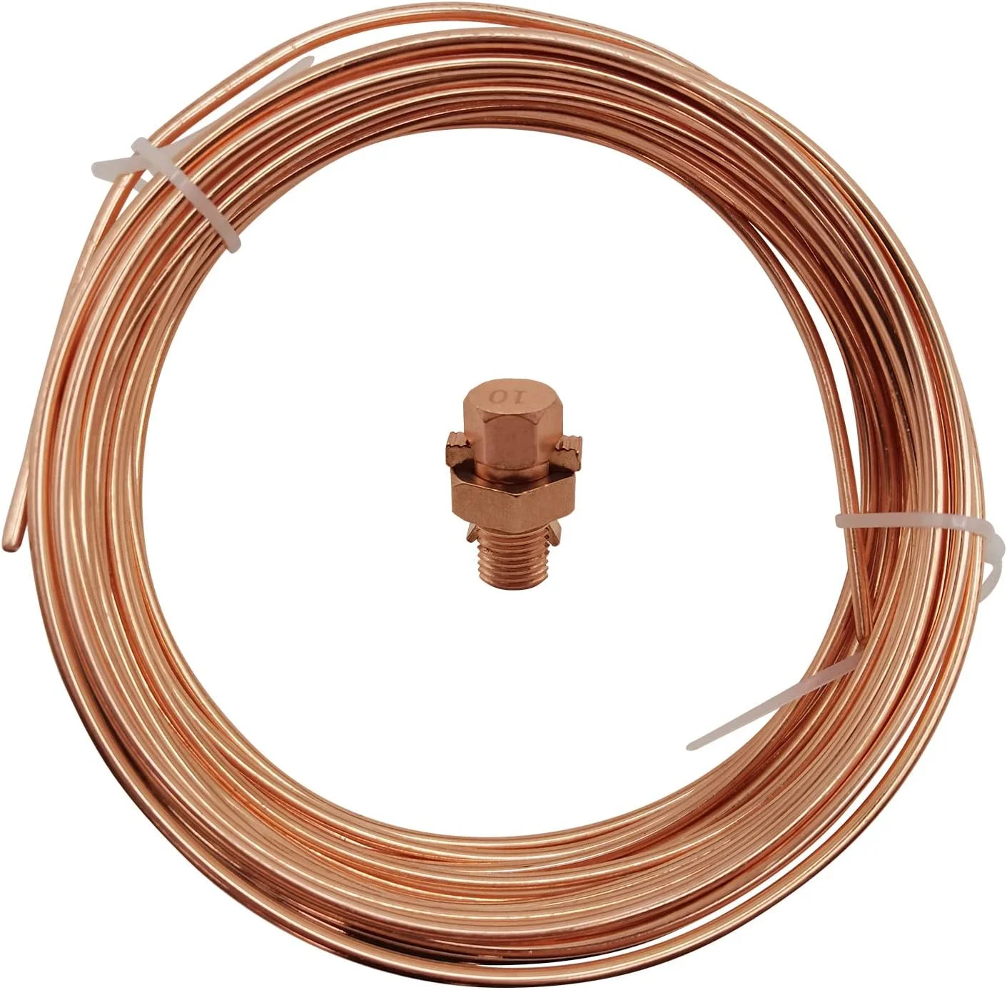 سیم زمینی نرم MOKIKUBA، مفتولی، سایز 10 AWG، طول 25 فوت، کابل مسی، سیم الکترونیکی، مناسب برای پروژههای الکتریکی DIY سیم زمینی نرم MOKIKUBA، مفتولی، سایز 10 AWG، طول 25 فوت، کابل مسی، سیم الکترونیکی، مناسب برای پروژههای الکتریکی DIY