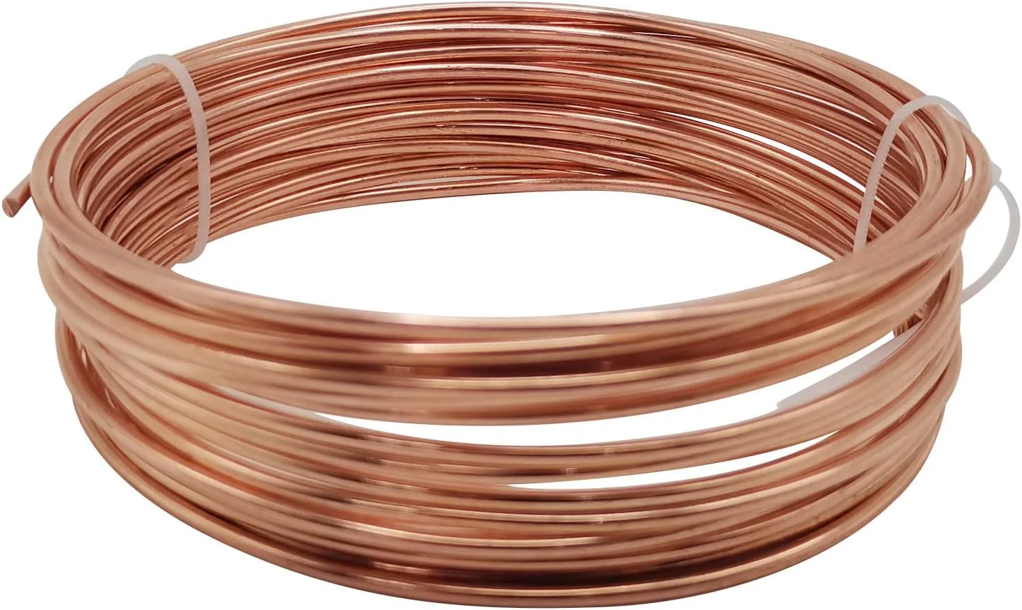 سیم زمینی نرم MOKIKUBA، مفتولی، سایز 10 AWG، طول 25 فوت، کابل مسی، سیم الکترونیکی، مناسب برای پروژه‌های الکتریکی DIY