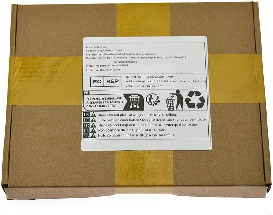 سیم عایق رنگی RELAND SUN 250 متری 30 AWG 8 سیم، سیم مسی جامد (خاکستری)