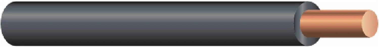 سیم مفتولی مشکی THHN کیان داریا، طول 15 متر، سایز 12، جنس مس سیم مفتولی مشکی THHN کیان داریا، طول 15 متر، سایز 12، جنس مس