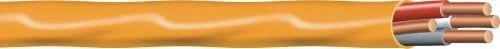 سیم برق ساختمانی 10/3 با سیم ارت Southwire 63948426، طول 30 متر، نوع NM-B، نارنجی سیم برق ساختمانی 10/3 با سیم ارت Southwire 63948426، طول 30 متر، نوع NM-B، نارنجی